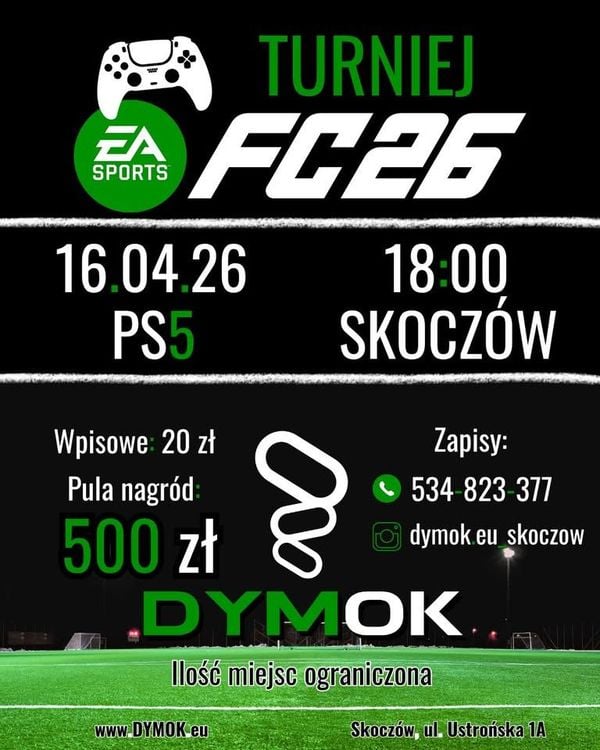 Turniej FIFA 26 w DYMOK Skoczów – rywalizacja na PS5