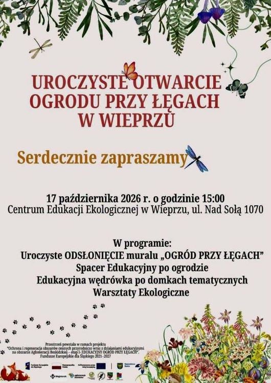 Otwarcie Ogrodu przy Łęgach w Wieprzu