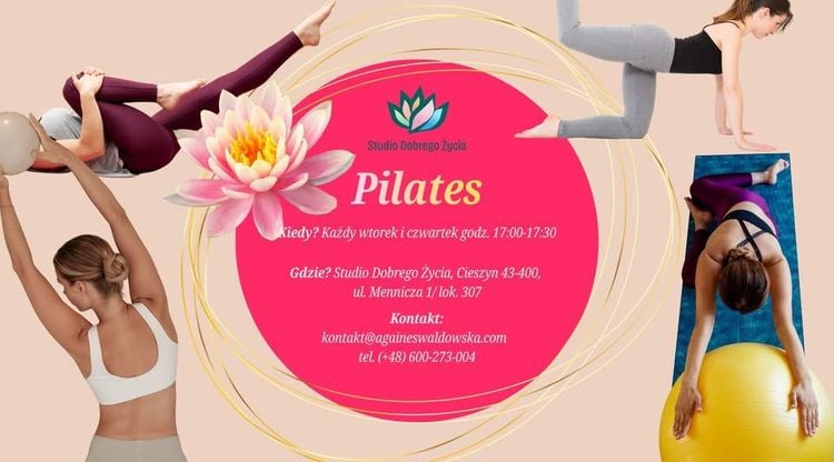 Pilates na macie w Cieszynie – 30 minut dla zdrowia i relaksu