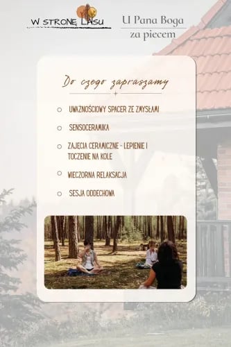 🍂 Beskidzkie Otulenie - jesienny weekend w naturze i glinie
