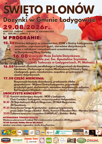 🌾 Święto Plonów - Dożynki w Gminie Łodygowice