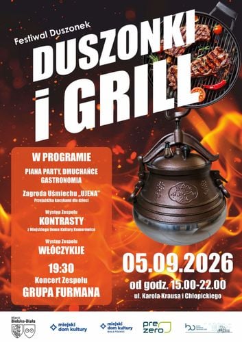 🔥 Festiwal Duszonek i Grill – piana party, muzyka i pyszności!