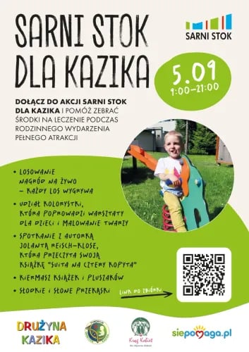Kiermasz charytatywny - Sarni Stok dla Kazika