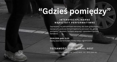 Interdyscyplinarne warsztaty artystyczne „Gdzieś pomiędzy” w Cieszynie