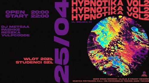 Hypnotika vol.2 – Psytrance i Dark Techno w Cieszynie