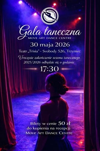 Gala Taneczna Move Art Dance Centre 2025/2026 w Trzyńcu