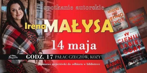 Spotkanie autorskie z Ireną Małysą w Kozach