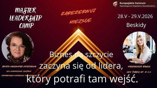 MASTER LEADERSHIP CAMP 2026 w Górkach Wielkich – rozwój liderów w górach