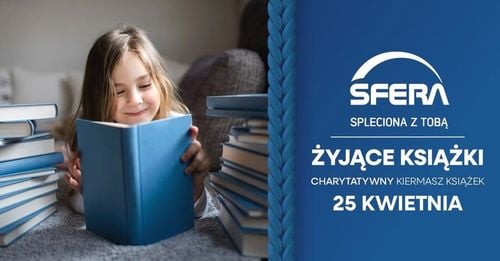 Charytatywny kiermasz książek w Galerii Sfera w Bielsku-Białej