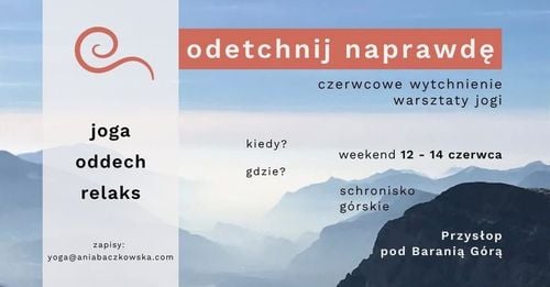 Weekendowe warsztaty jogi oddechu w Wiśle