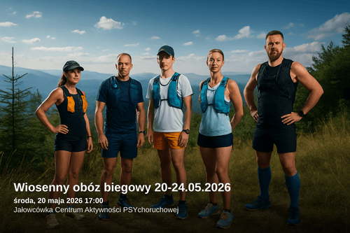 Wiosenny obóz biegowy w Beskidzie Żywieckim 20-24 maja 2026
