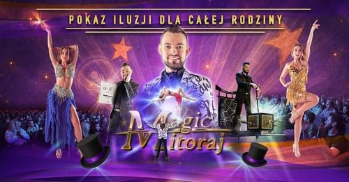 Rodzinny spektakl iluzji z Adrianem Mitorajem w Bielsku-Białej