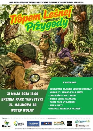 Leśna przygoda z okazji Dnia Dziecka w Brennej
