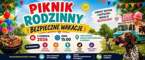 Rodzinny Piknik w ZSP Iłownica – 3 czerwca 2026