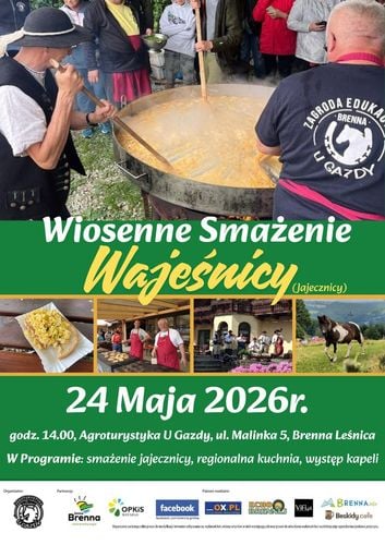 Wiosenne Smażenie Wajeśnicy w Brennej na Zielone Świątki
