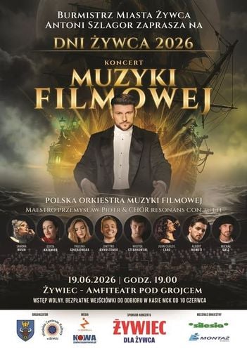 Koncert Muzyki Filmowej podczas Dni Żywca 2026