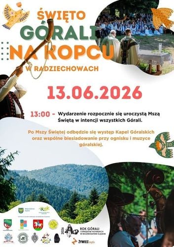 Święto Góralskie na Kopcu w Radziechowach – 13 czerwca 2026