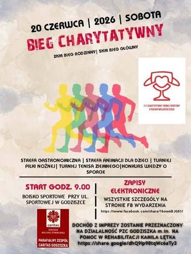 Charytatywny Bieg i Turniej Sportowy w Godziszce