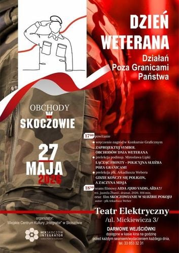 Skoczów: Uroczystości Dnia Weterana z Prelekcjami i Filmami