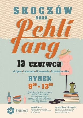 Pchli Targ na Rynku w Skoczowie – 13 czerwca 2026