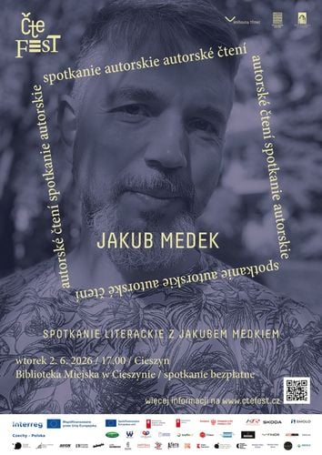 Literackie spotkanie z Jakubem Medkiem w Cieszynie