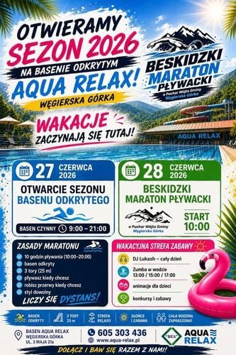 Beskidzki Maraton Pływacki o Puchar Wójta w Węgierskiej Górce