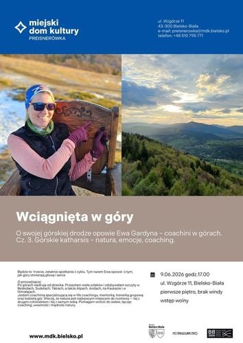 Górskie katharsis z Ewą Gardyną – coaching i natura w Bielsku-Białej