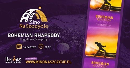 Kino Na Szczycie: Bohemian Rhapsody na Małej Czantorii w Ustroniu