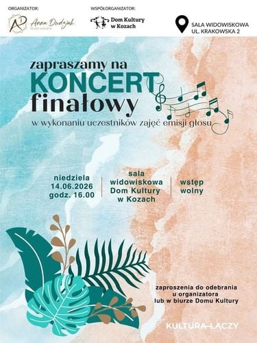 Finałowy koncert emisji głosu w Kozach