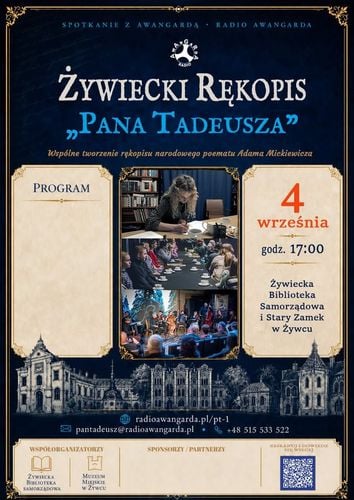 Żywieckie przepisywanie „Pana Tadeusza” z koncertem i prelekcjami