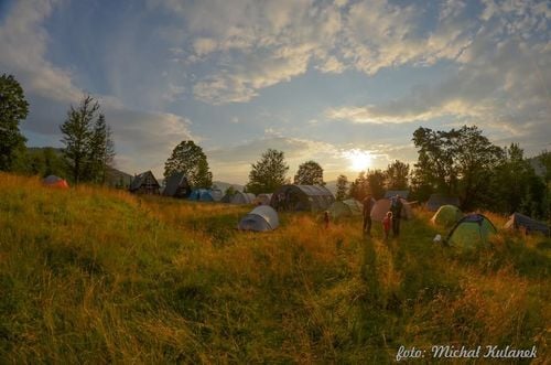 Start sezonu na bazie namiotowej w Rycerce Górnej – 27 czerwca