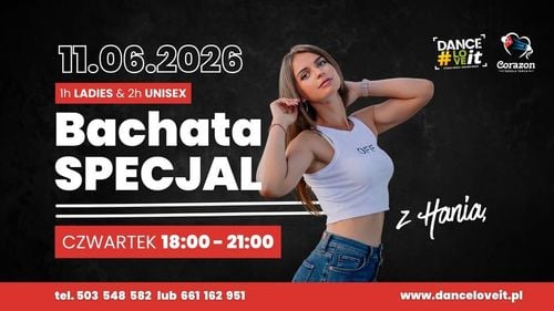 Intensywny Maraton Bachaty z Hanią Nazarenko w Bielsku-Białej