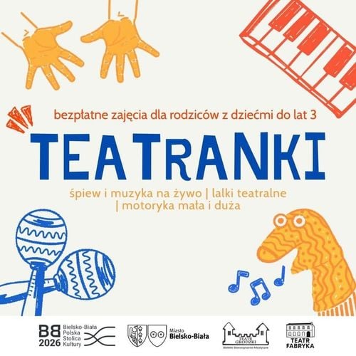 Bezpłatne zajęcia teatralno-muzyczne dla maluszków w Bielsku-Białej
