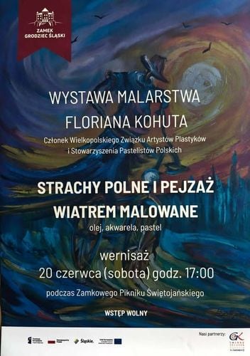 Wernisaż malarstwa Floriana Kohuta w Zamku Grodziec