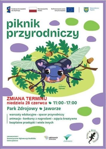 Piknik Przyrody w Jaworzu – edukacja i zabawa w Parku Zdrojowym