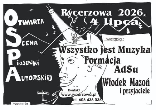 OSPA '26 – Otwarta Scena Piosenki Autorskiej na Hali Rycerzowej w Rajczy