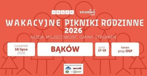 Rodzinny Wakacyjny Piknik w Bąkowie przy OSP