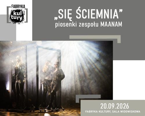 Spektakl muzyczny z piosenkami zespołu Maanam w Chybiu