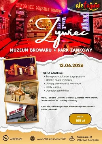 Wycieczka do Muzeum Browaru i Parku Zamkowego w Żywcu