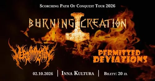 Koncert death metalu w pubie Inna Kultura w Żywcu