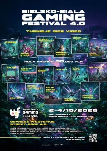 🎮 Bielsko-Biała Gaming Festival 4.0 – trzy dni pełne rozgrywki!