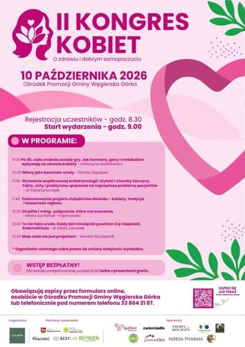 🌸 II Kongres Kobiet o zdrowiu i dobrym samopoczuciu