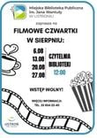 Filmowy czwartek w bibliotece w Ustroniu