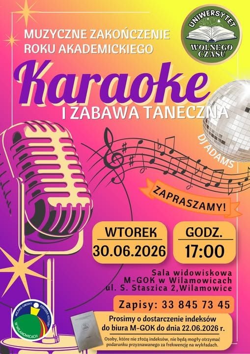 Muzyczne pożegnanie roku akademickiego w Wilamowicach
