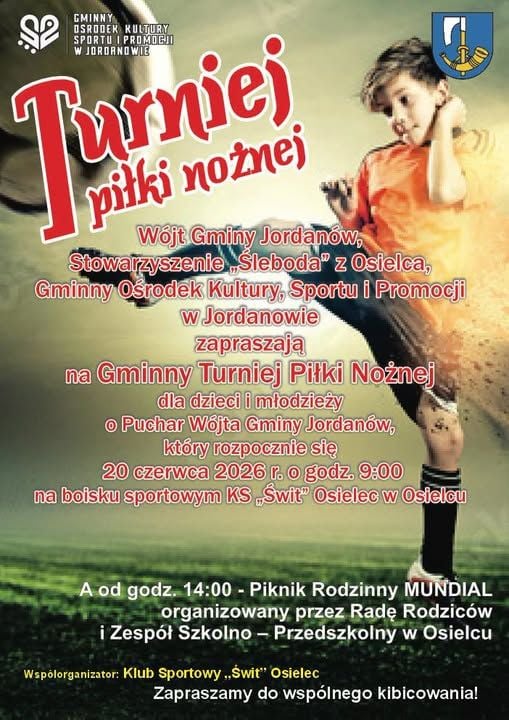 Gminny Turniej Piłki Nożnej i Piknik Rodzinny w Osielcu