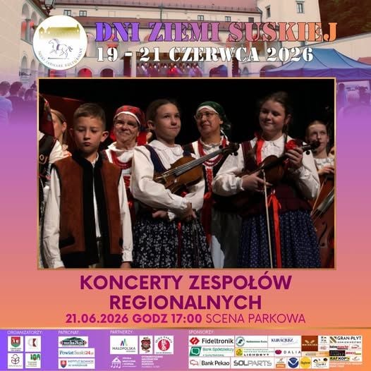 Folklorystyczny koncert zespołów regionalnych w Suchej Beskidzkiej