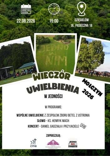 Wieczór uwielbienia na Górze Mołczyn w Dzięgielowie