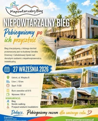Bieg w Ustroniu Nierodzimiu z startem o 11:00