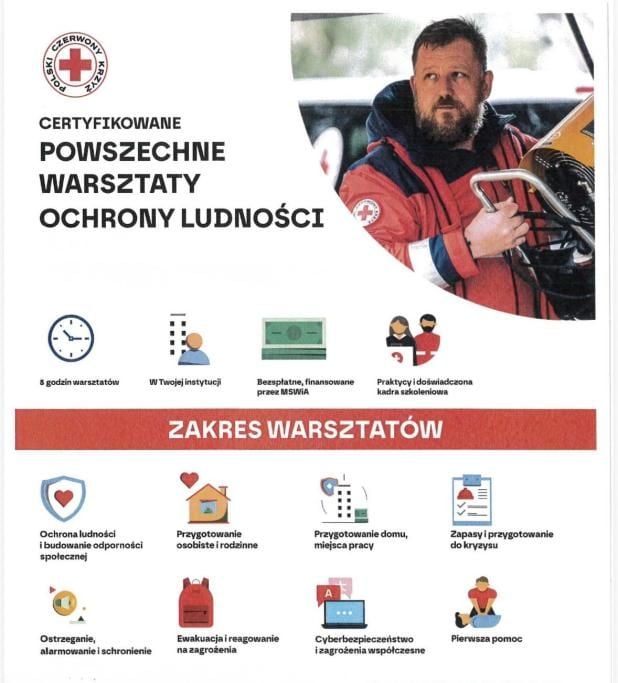 Warsztaty z ochrony ludności i obrony cywilnej w Radziechowach