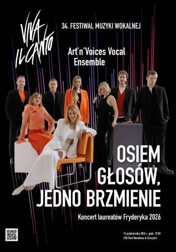 Osiem głosów w jednym brzmieniu – koncert Art’n’Voices w Cieszynie